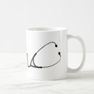 Mugg för stetoskop EKG
