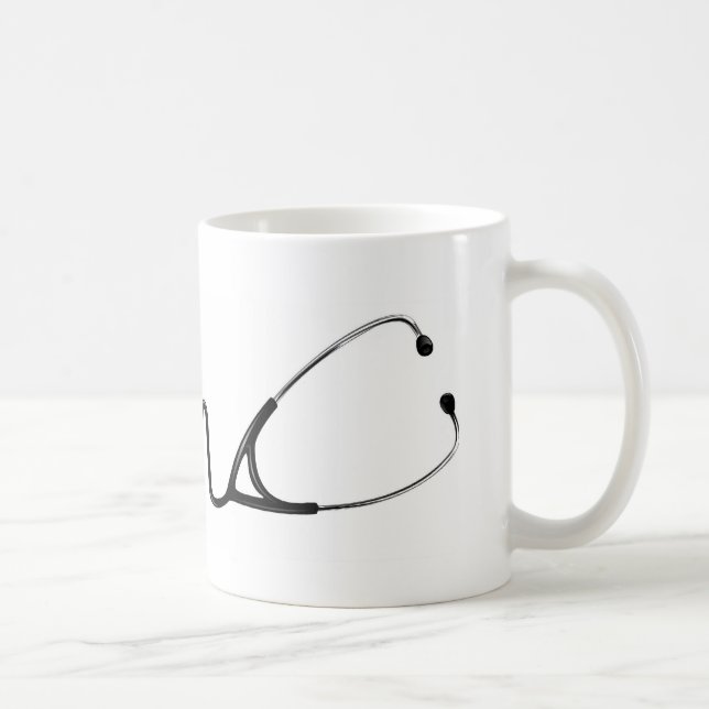 Mugg för stetoskop EKG (Höger)