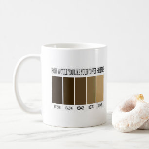 Mugg för stil för kaffeHTML CSS