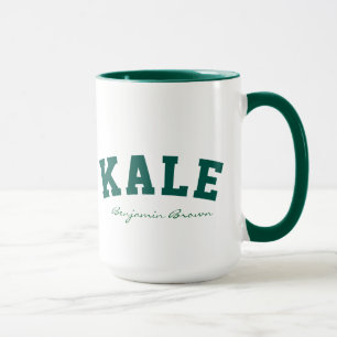 Mugg för stil för Vegan för namn för