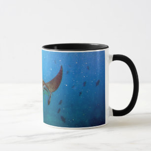 Mugg för stråle för Hanauma fjärdHawaii Manta