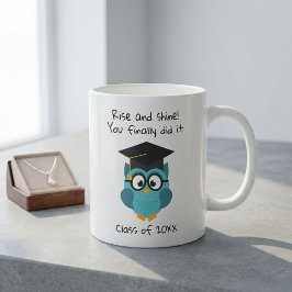 Mugg för studenter Rise and shine Du klarade det ä