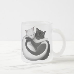 Mugg för svart- & vitkärlekkatter