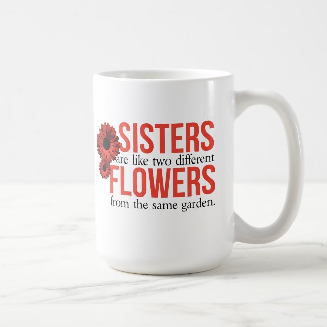 Mugg för systercitationsteckenkaffe (Höger)