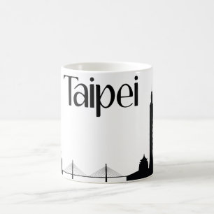 Mugg för Taipei Taiwan Landmarkgåva