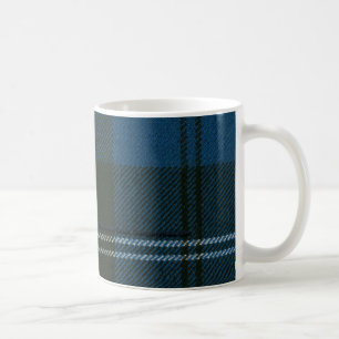 Mugg för Tartan för Ramsay blått forntida