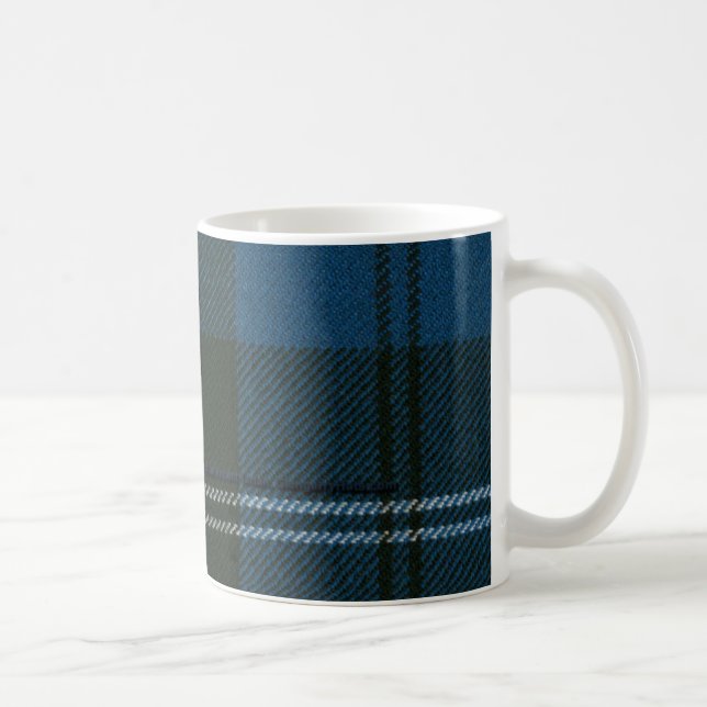 Mugg för Tartan för Ramsay blått forntida (Höger)