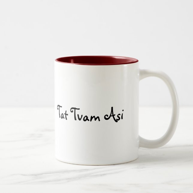 Mugg för Tat Tvam Asi- (Höger)