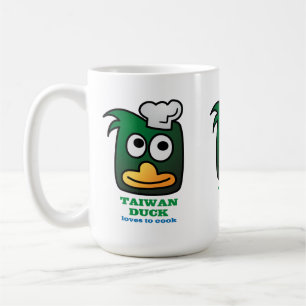 Mugg för tea för kopp för Taiwan ankakaffe