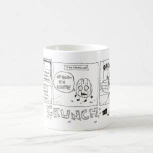 Mugg för tecknad för potatischip rolig