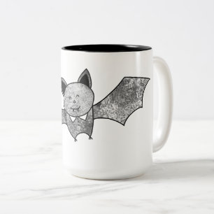 Mugg för tecknadfladdermösskaffe