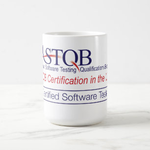 Mugg för Tester för ASTQB-auktoriseradsoftware