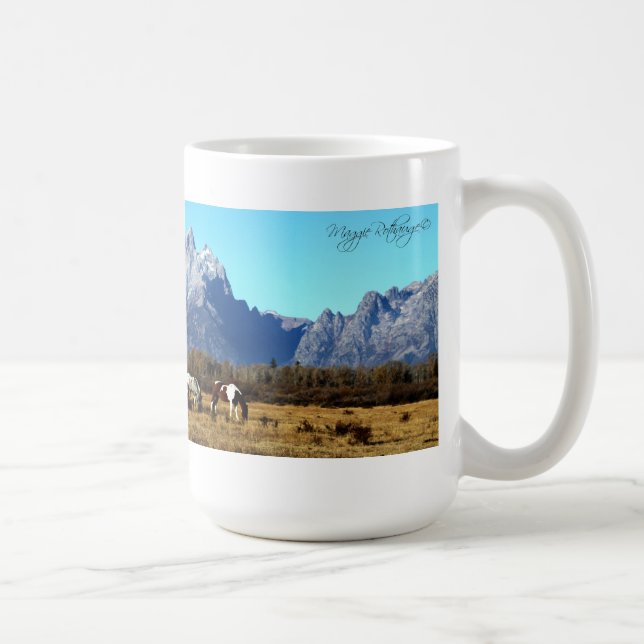 Mugg för Teton bergkaffe (Höger)