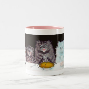 Mugg för thanksgiving för vintageLouis Wain katt