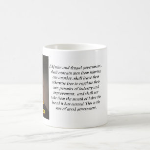 Mugg för Thomas Jefferson citationstecken 2