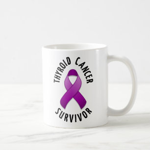 Mugg för Thyroidcanceröverlevande