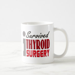 Mugg för Thyroidkirurgiöverlevande