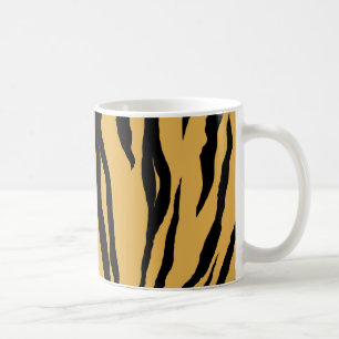 Mugg för tigertryckkaffe