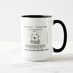 Mugg för timpenning för sångSchnauzerWStores