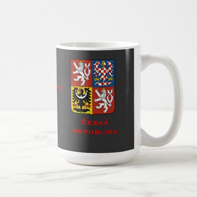 Mugg för tjeckisk Republic* mugg-/Česká republika (Höger)