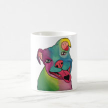 Mugg för tjur för Tiefärggrop