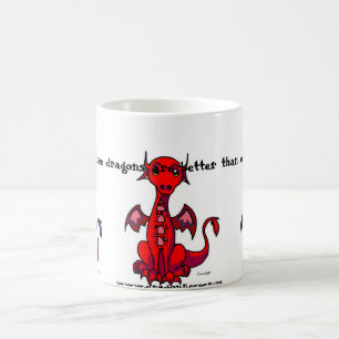 Mugg för tre drakar