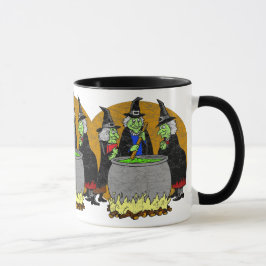 Mugg för tre häxor