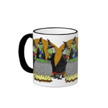 Mugg för tre häxor