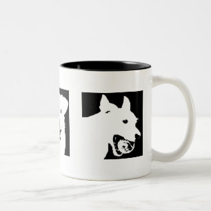 Mugg för tre jackar