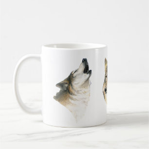 Mugg för tre varg