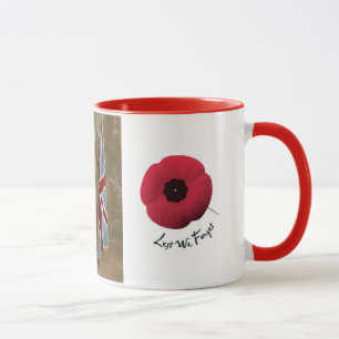 Mugg för Tribute WW1. Vi ska minns dem