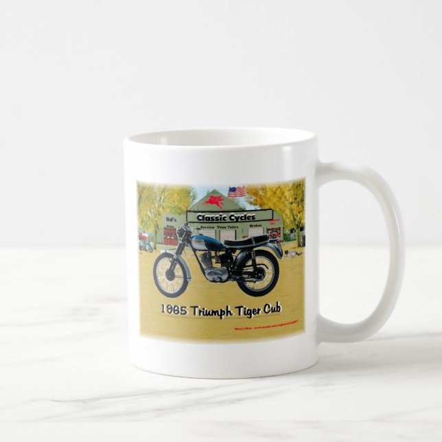 Mugg för triumf för klassikermotorcyklar 1969 (Höger)