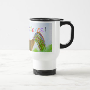 Mugg för tuppDeColores kaffe