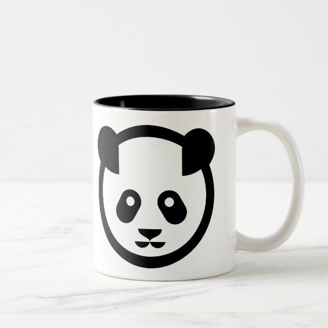 Mugg för två Panda (Höger)