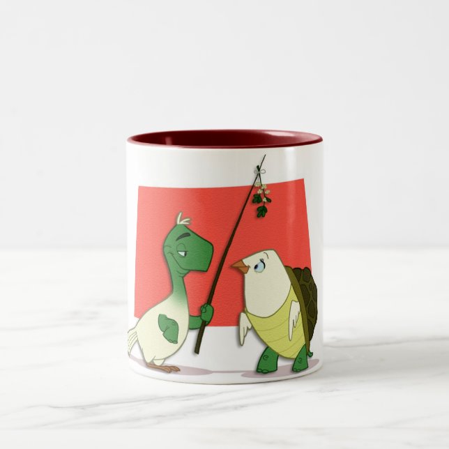 Mugg "för två sköldpaddaduvor" (Center)