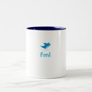 Mugg för Twitter "FML"