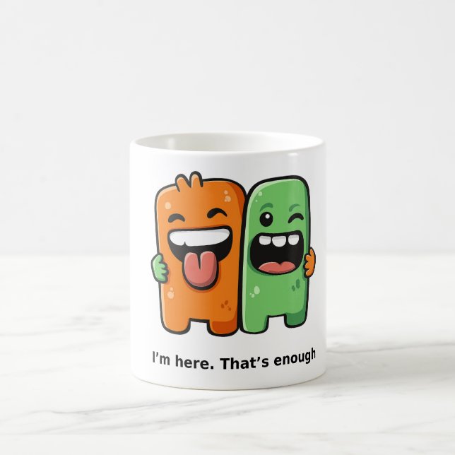 ☕ Mugg för ultimata vibbar 😎🎉 (Center)