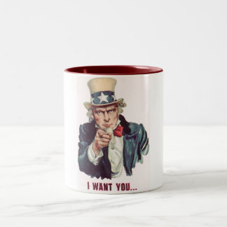 Mugg för Uncle Sam