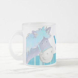 Mugg för ungar för namn för mästare för