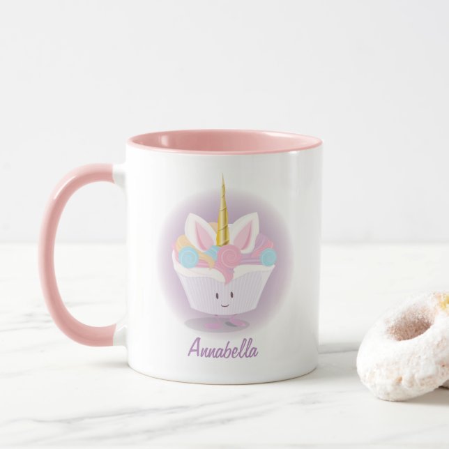 Mugg för Unicornmuffin | (Med munk)