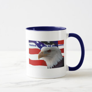 Mugg för USA örnkaffe