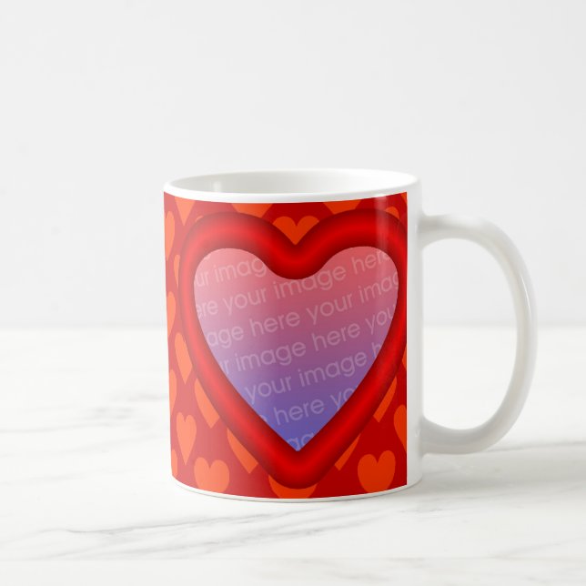 Mugg för valentinfotomall (Höger)