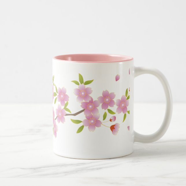 Mugg för vårkörsbärblommar (Höger)