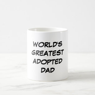Mugg "för världsmästare adopterad pappa"