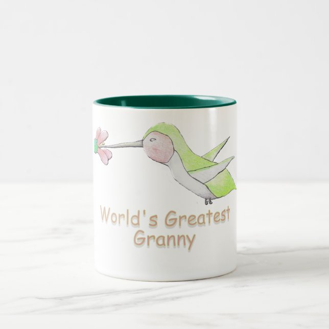 Mugg för världsmästareGrannyHummingbird (Center)