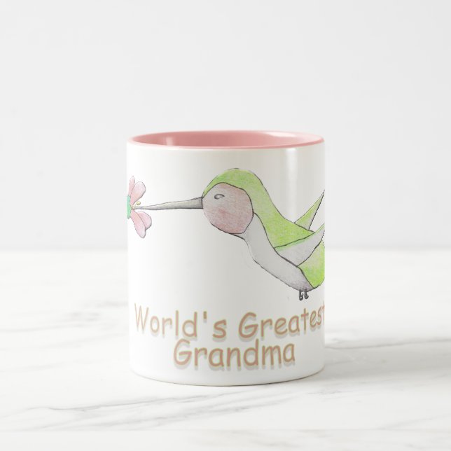 Mugg för världsmästaremormorHummingbird (Center)