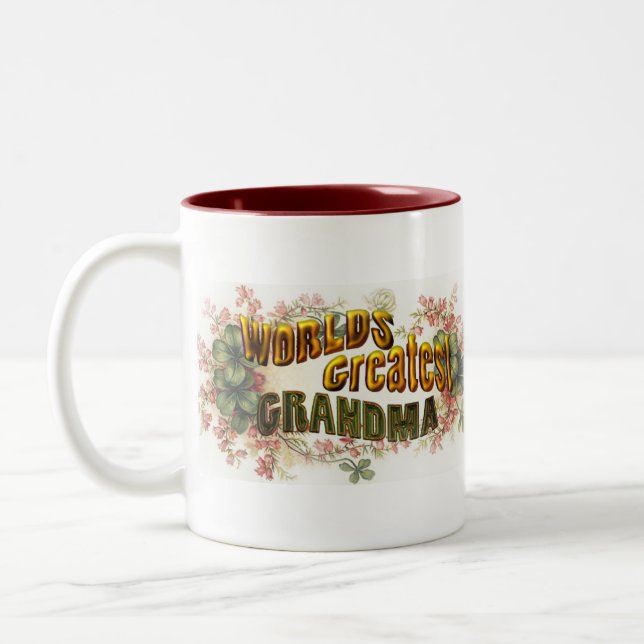 Mugg för världsmästaremormorkaffe (Vänster)