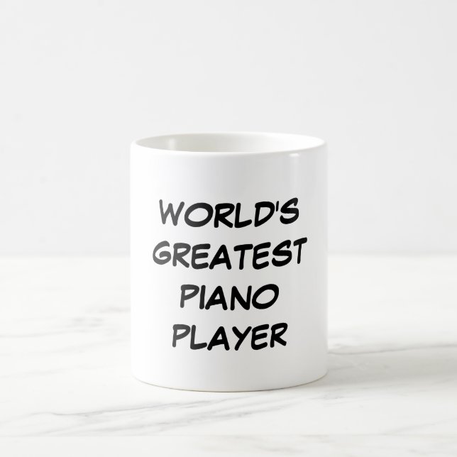 Mugg "för världsmästarepianospelare" (Center)