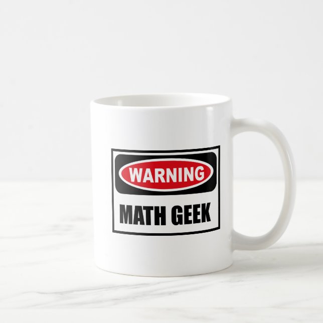 Mugg för varningsMATHGEEK (Höger)