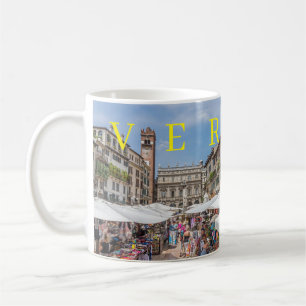 Mugg för Verona PiazzaErbe kaffe